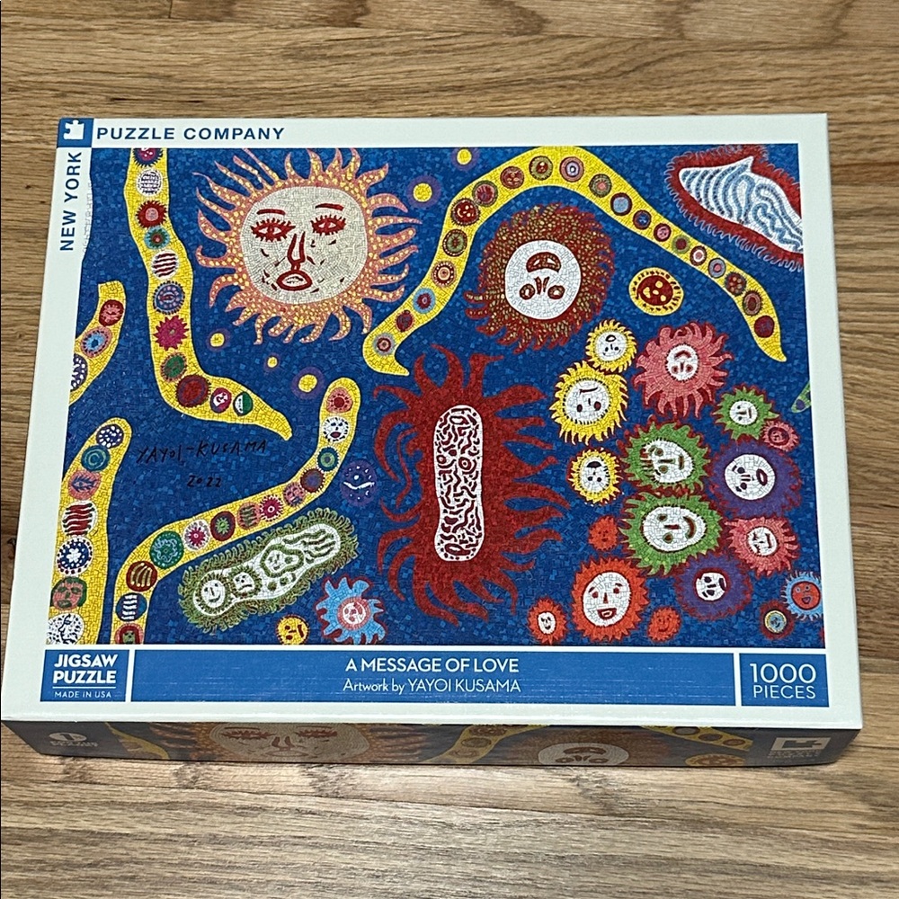New York Puzzle Company A Message of Love 1000 piece Puzzle  *New in box